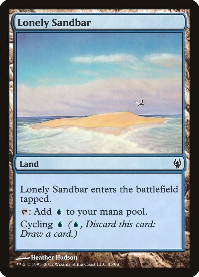 Lonely Sandbar (35) [Duel Decks: Izzet vs. Golgari]