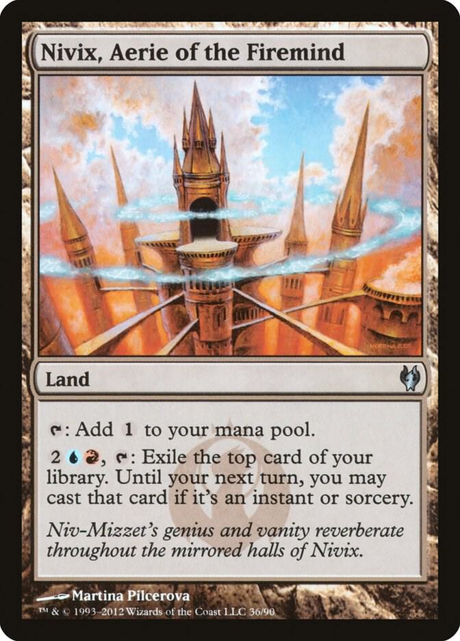 Nivix, Aerie of the Firemind (36) [Duel Decks: Izzet vs. Golgari]