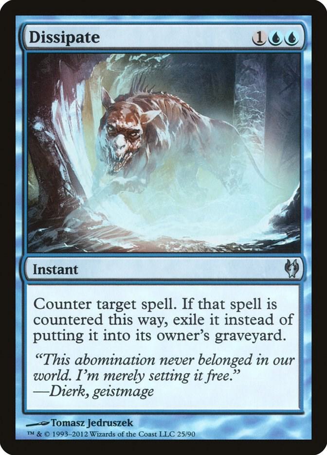 Dissipate (25) [Duel Decks: Izzet vs. Golgari]