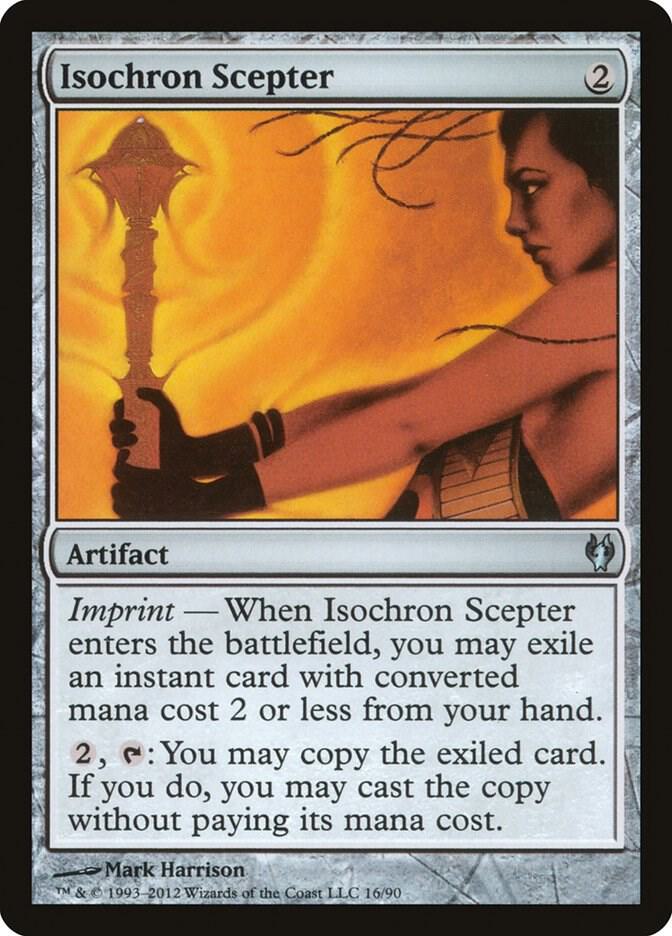 Isochron Scepter (16) [Duel Decks: Izzet vs. Golgari]