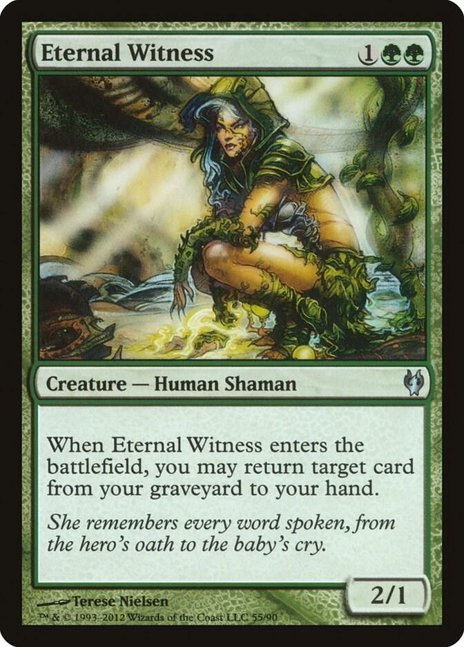 Eternal Witness (55) [Duel Decks: Izzet vs. Golgari]