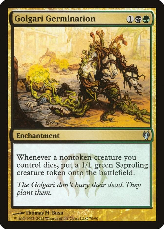 Golgari Germination (70) [Duel Decks: Izzet vs. Golgari]