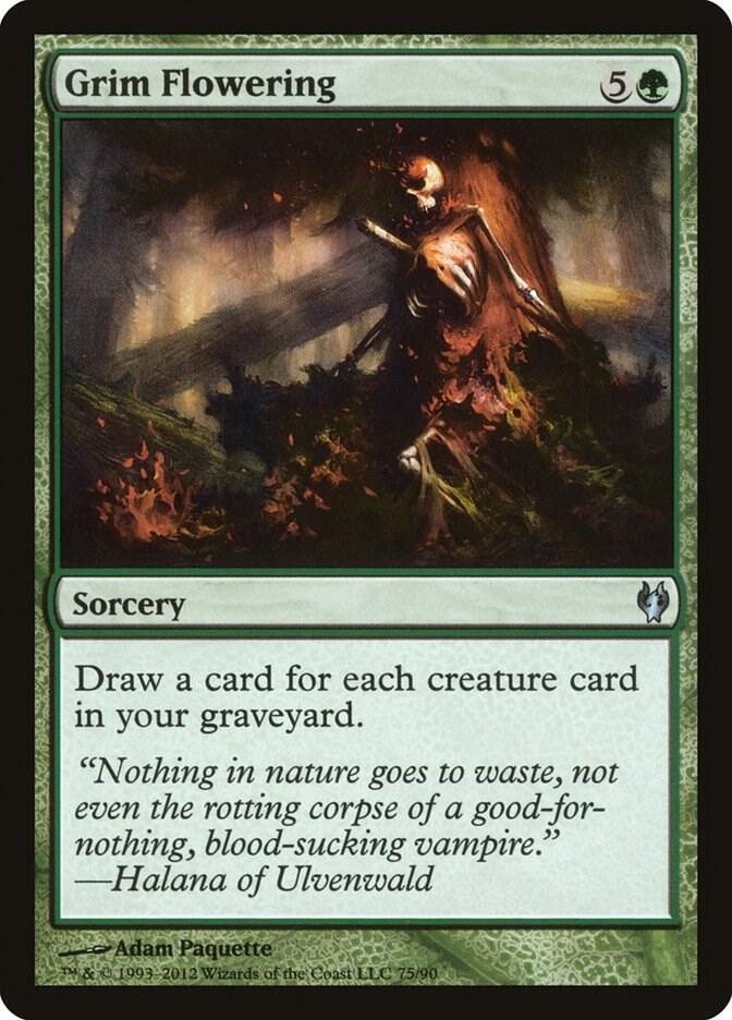 Grim Flowering (75) [Duel Decks: Izzet vs. Golgari]