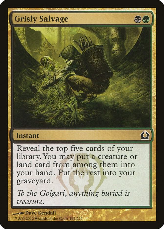Grisly Salvage (165) [Return to Ravnica]
