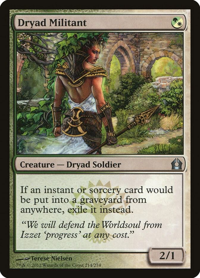 Dryad Militant (214) [Return to Ravnica]