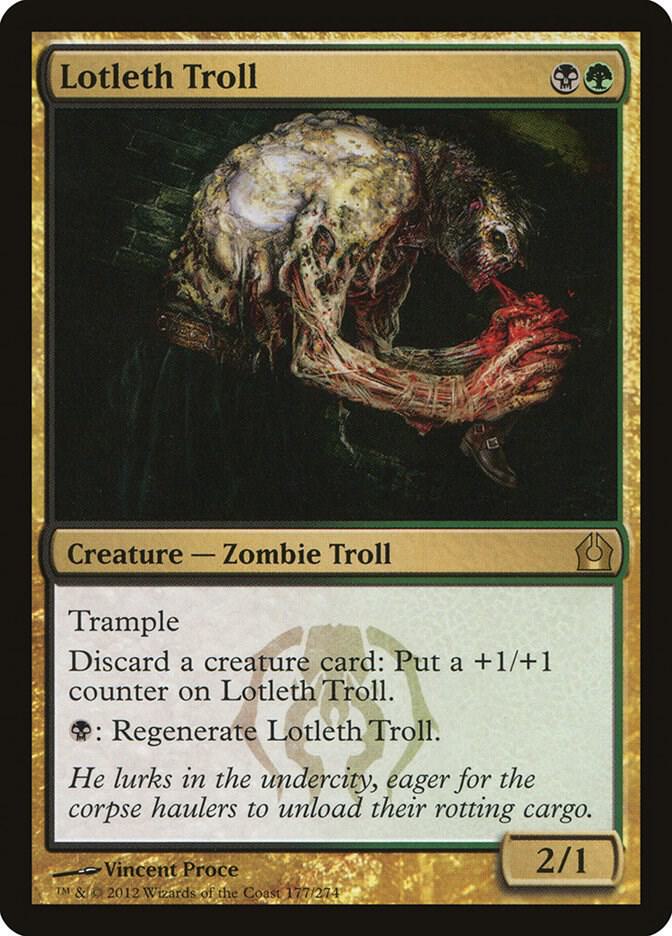 Lotleth Troll (177) [Return to Ravnica]