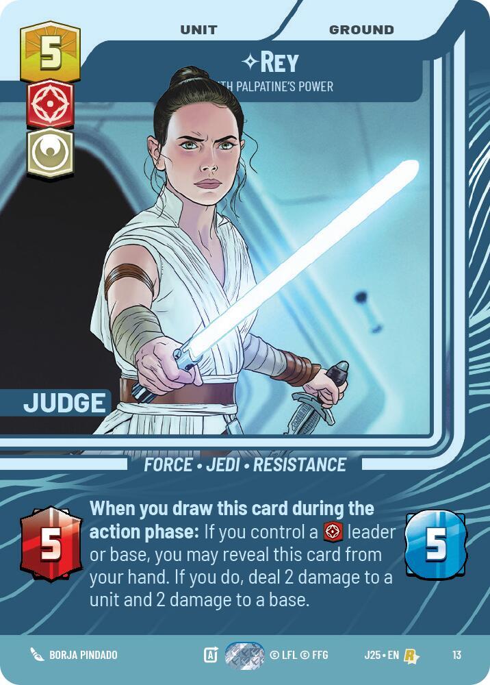 Rey - With Palpatine's Power (13) [Judge Promos]