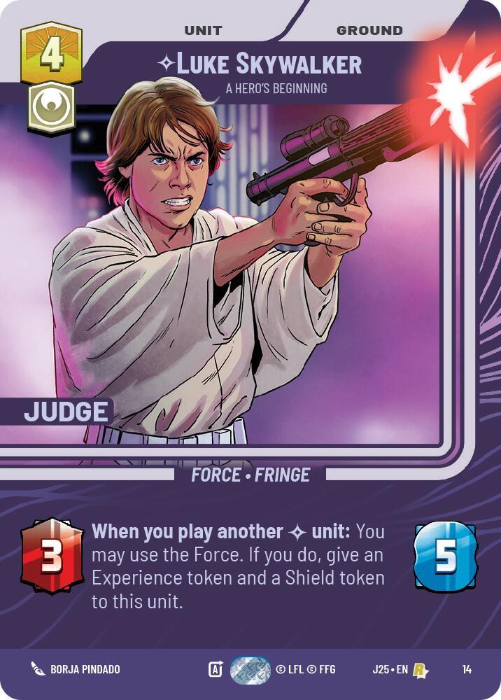 Luke Skywalker - A Hero's Beginning (14) [Judge Promos]