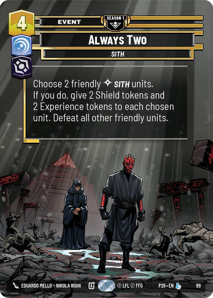 Always Two (89) [Sector and Regional Promos: Season 1]