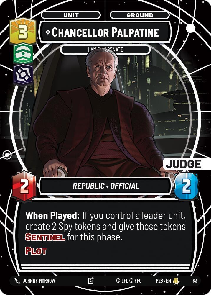 Chancellor Palpatine - I Am the Senate (63) [Judge Promos]
