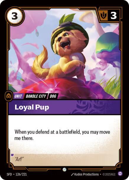 Loyal Pup (126/221) [Spiritforged]