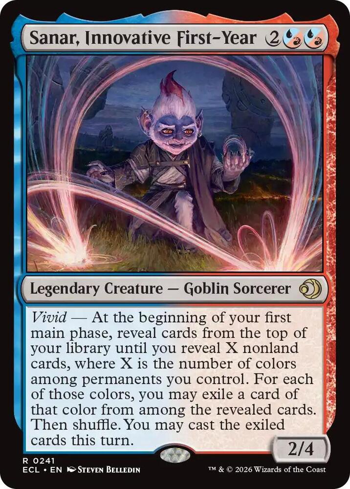 Sanar, Innovative First-Year (241) [Lorwyn Eclipsed]