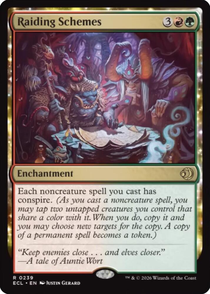 Raiding Schemes (239) [Lorwyn Eclipsed]
