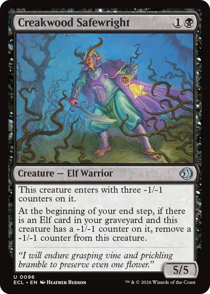 Creakwood Safewright (96) [Lorwyn Eclipsed]