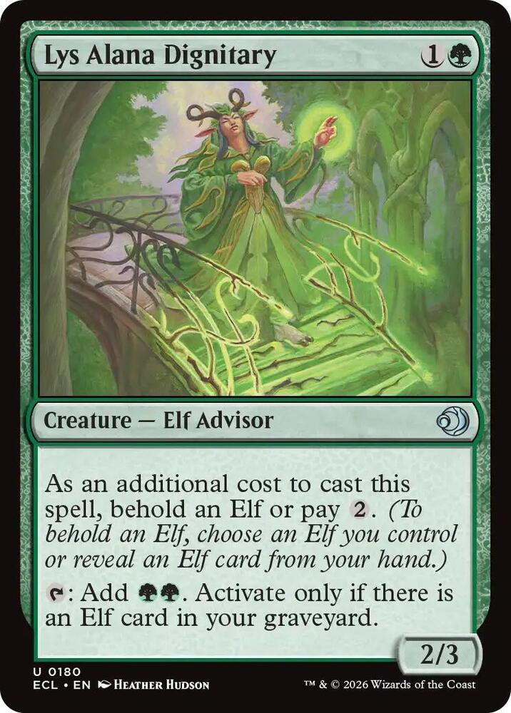Lys Alana Dignitary (180) [Lorwyn Eclipsed]