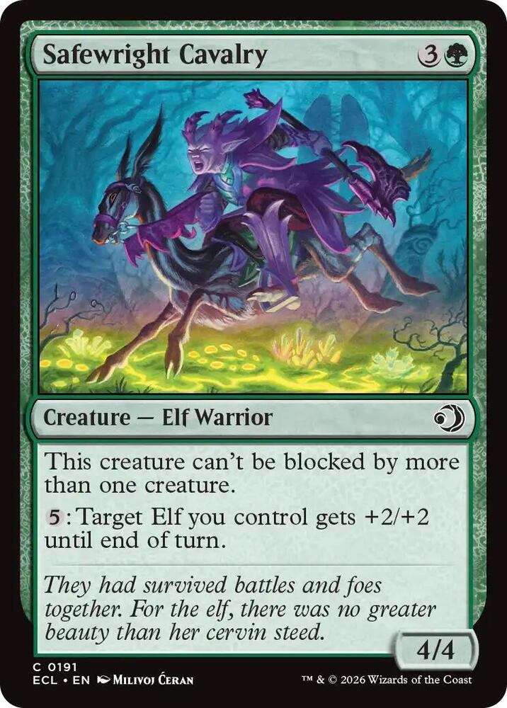 Safewright Cavalry (191) [Lorwyn Eclipsed]
