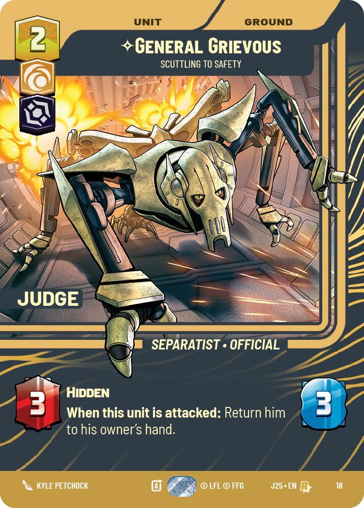 General Grievous - Scuttling to Safety (18) [Judge Promos]