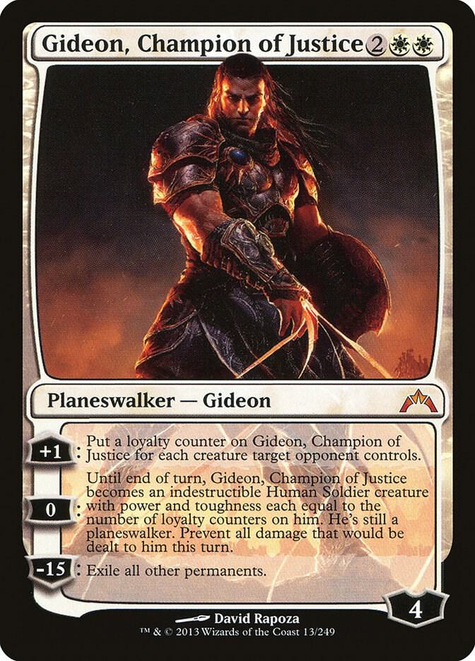 Gideon, Champion of Justice (13) [Gatecrash]