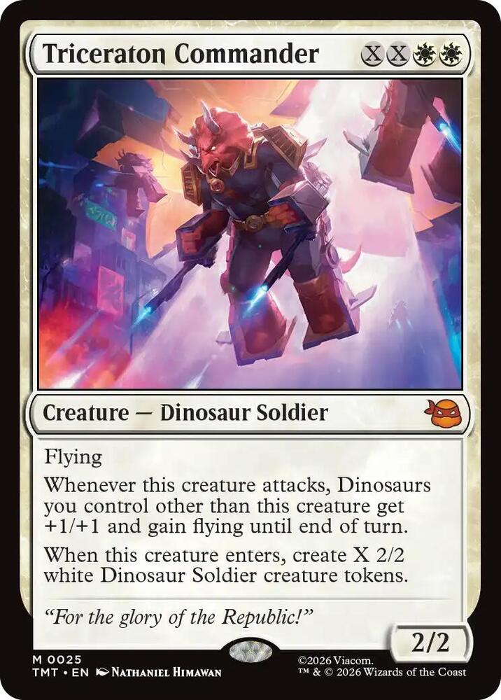 Triceraton Commander (25) [Teenage Mutant Ninja Turtles]
