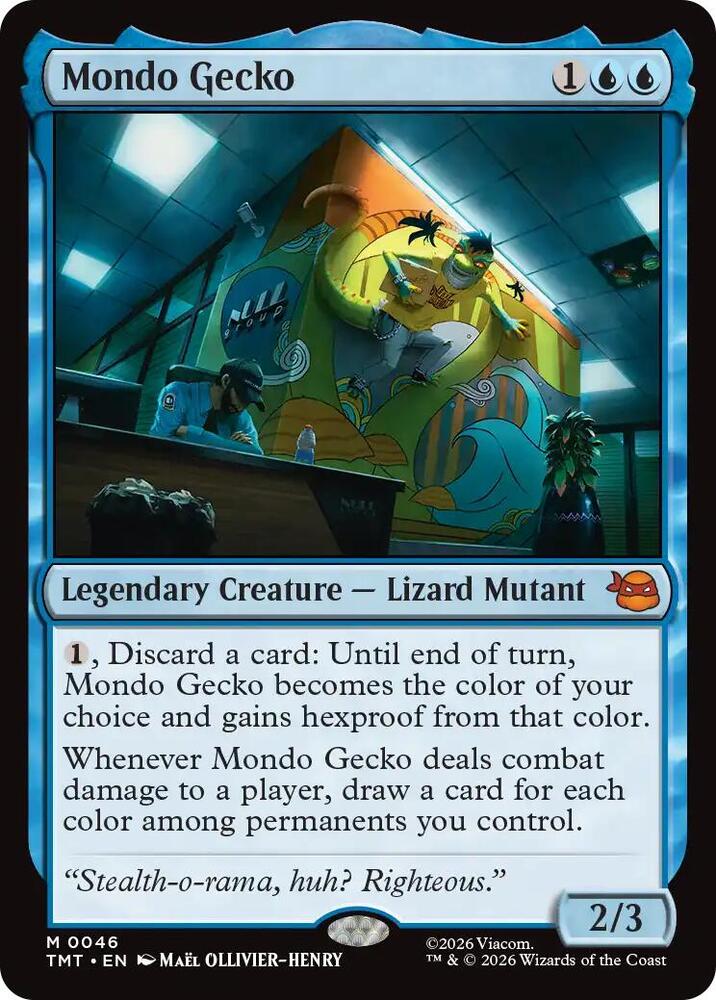 Mondo Gecko (46) [Teenage Mutant Ninja Turtles]