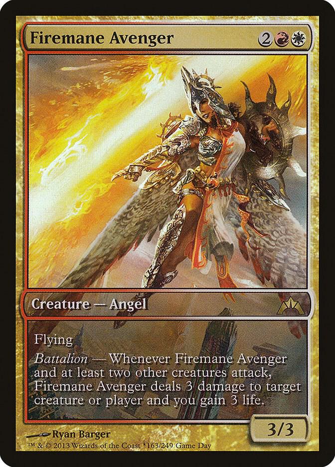 Firemane Avenger (163) [Game Day Promos]