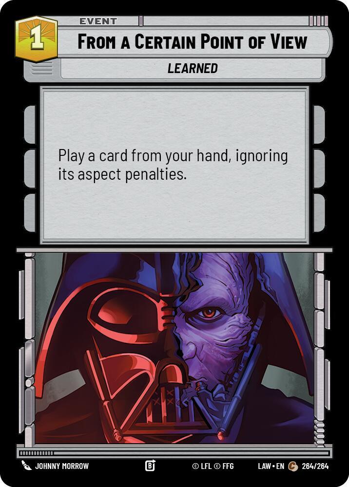 From a Certain Point of View (264/264) [A Lawless Time]