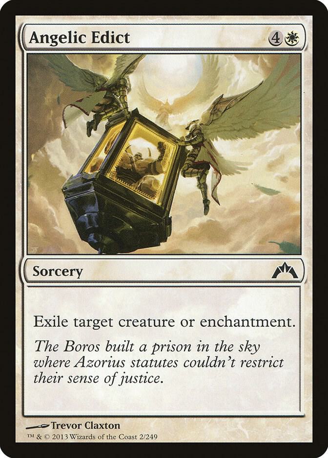 Angelic Edict (2) [Gatecrash]