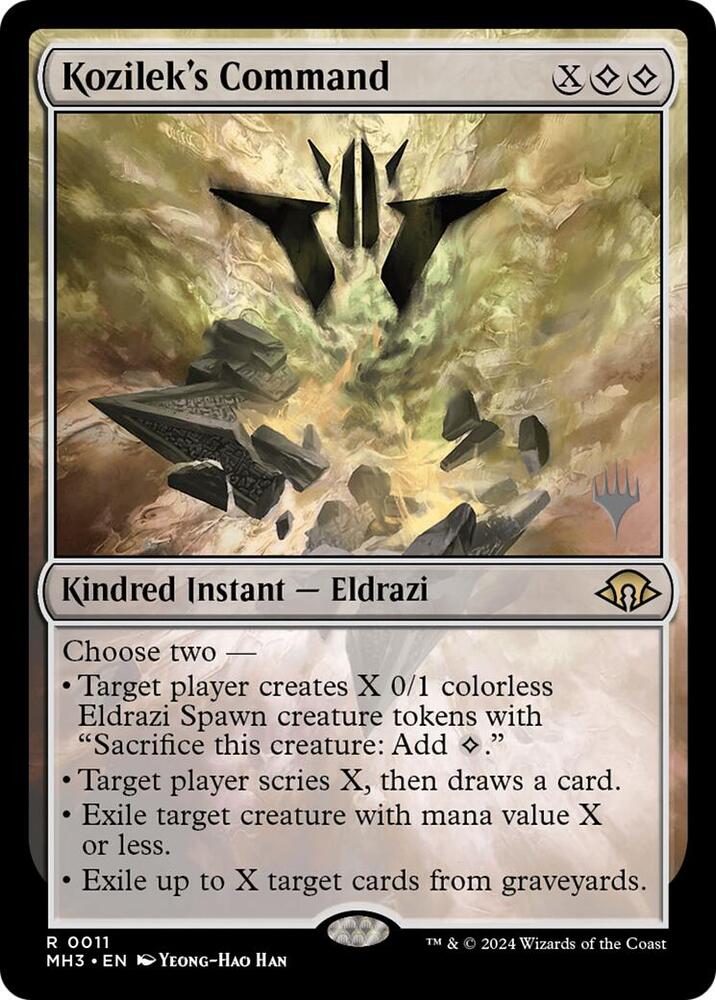 Kozilek's Command (11) [Lorwyn Eclipsed Promos]