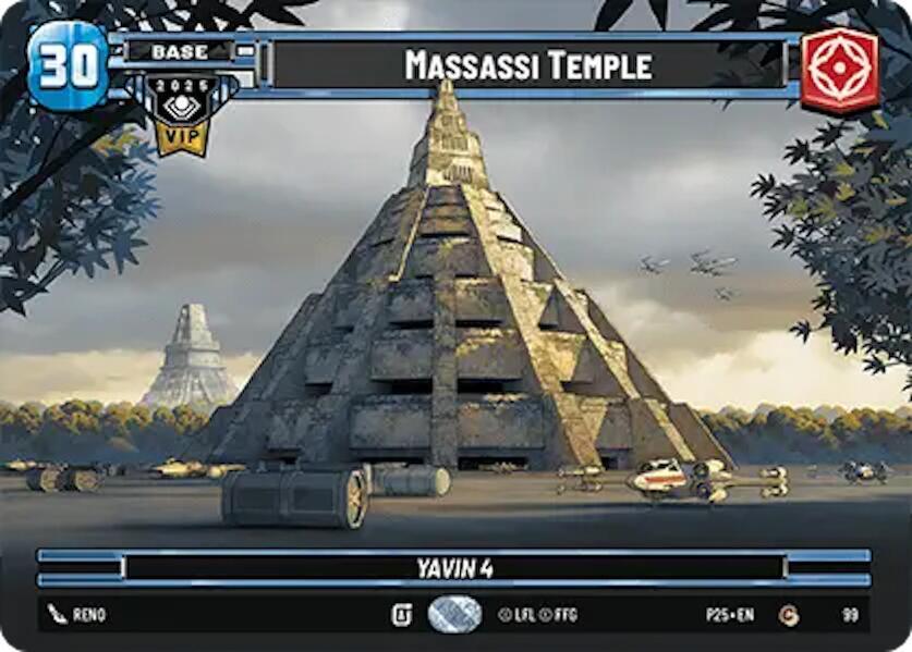 Massassi Temple (Galactic Championship VIP) (99) [Organized Play Promos]