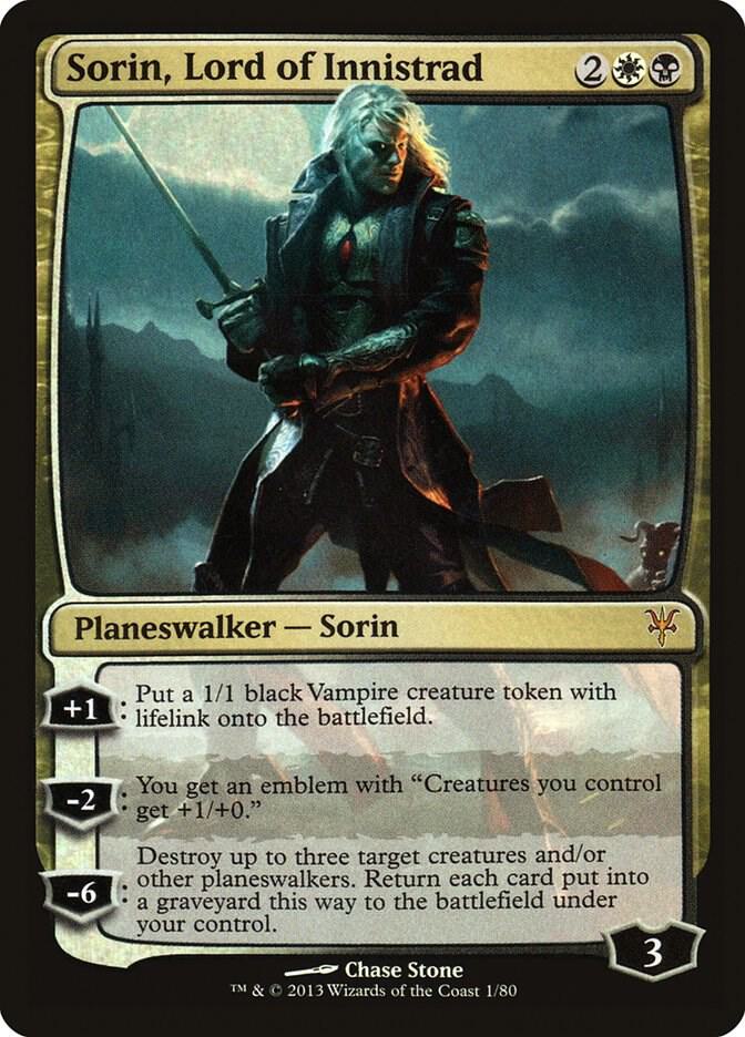 Sorin, Lord of Innistrad (1) [Duel Decks: Sorin vs. Tibalt]