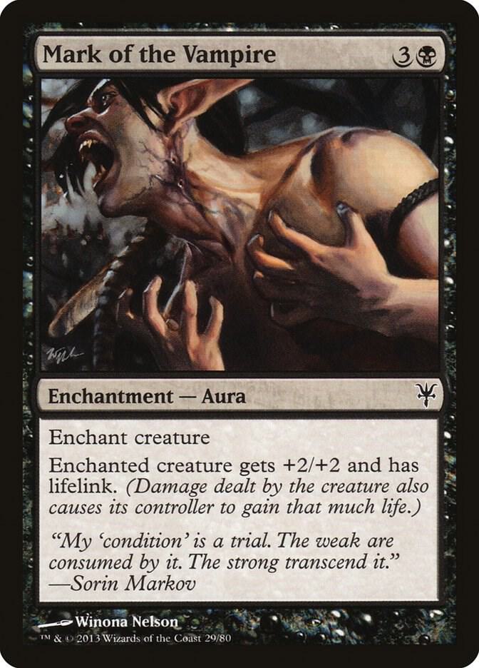 Mark of the Vampire (29) [Duel Decks: Sorin vs. Tibalt]