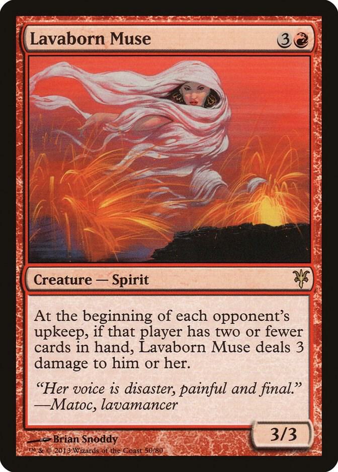 Lavaborn Muse (50) [Duel Decks: Sorin vs. Tibalt]