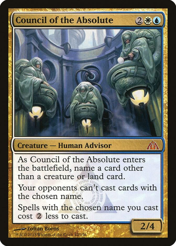 Council of the Absolute (62) [Dragon's Maze]