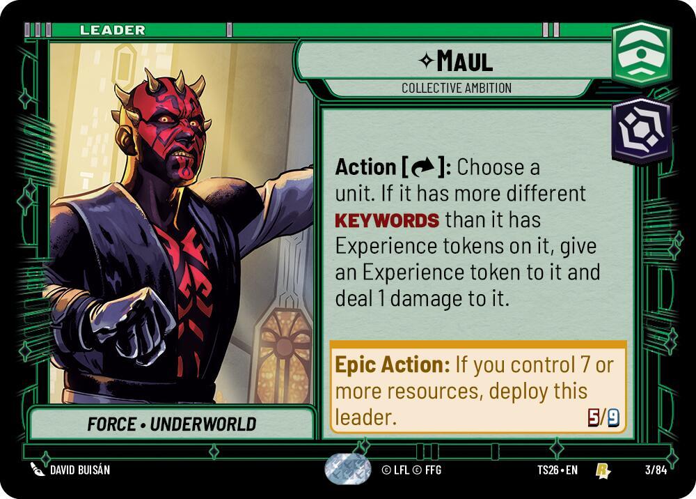 Maul - Collective Ambition (3/84) [Twin Suns]