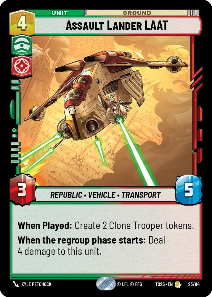Assault Lander LAAT (23/84) [Twin Suns]