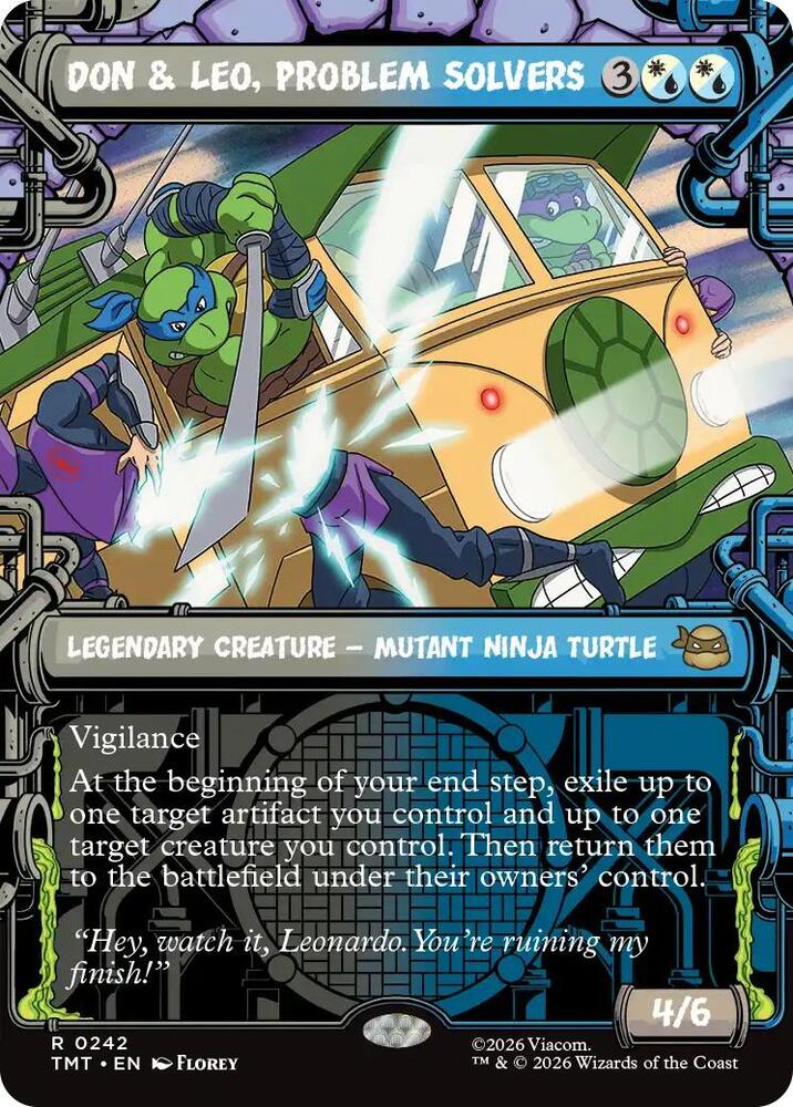 Don & Leo, Problem Solvers (Showcase) (242) [Teenage Mutant Ninja Turtles]