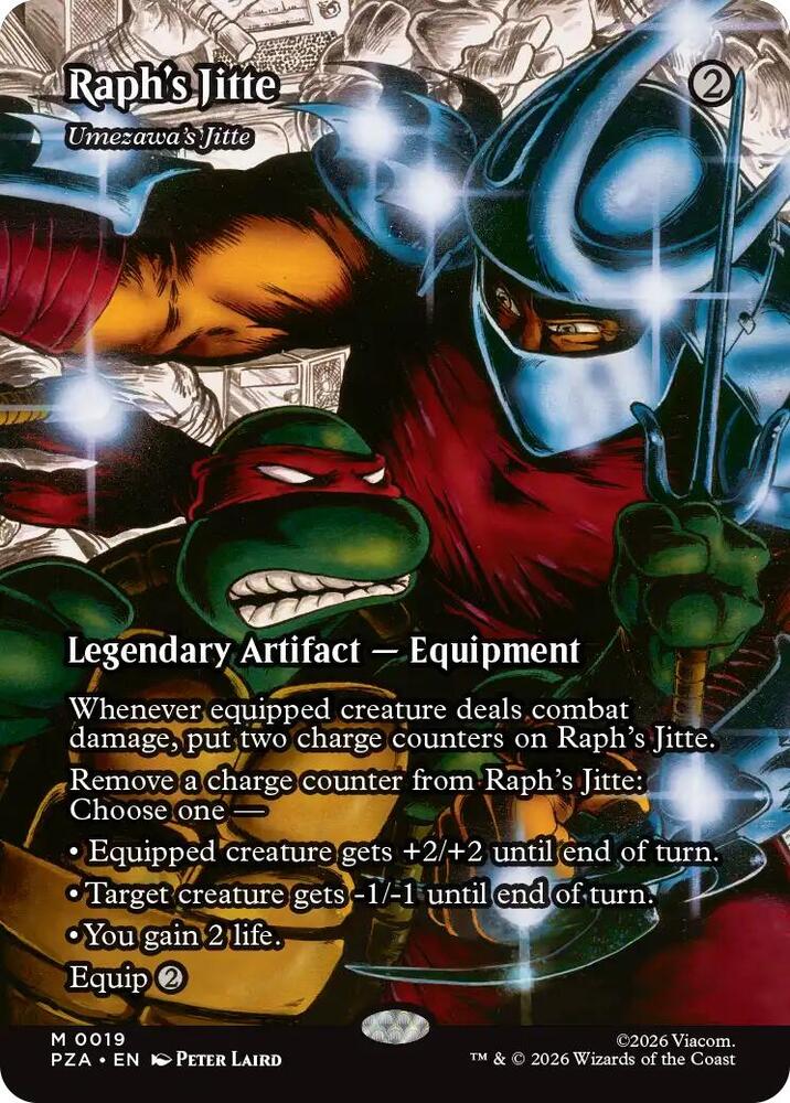 Raph's Jitte - Umezawa's Jitte (Borderless) (19) [Teenage Mutant Ninja Turtles Eternal-Legal]