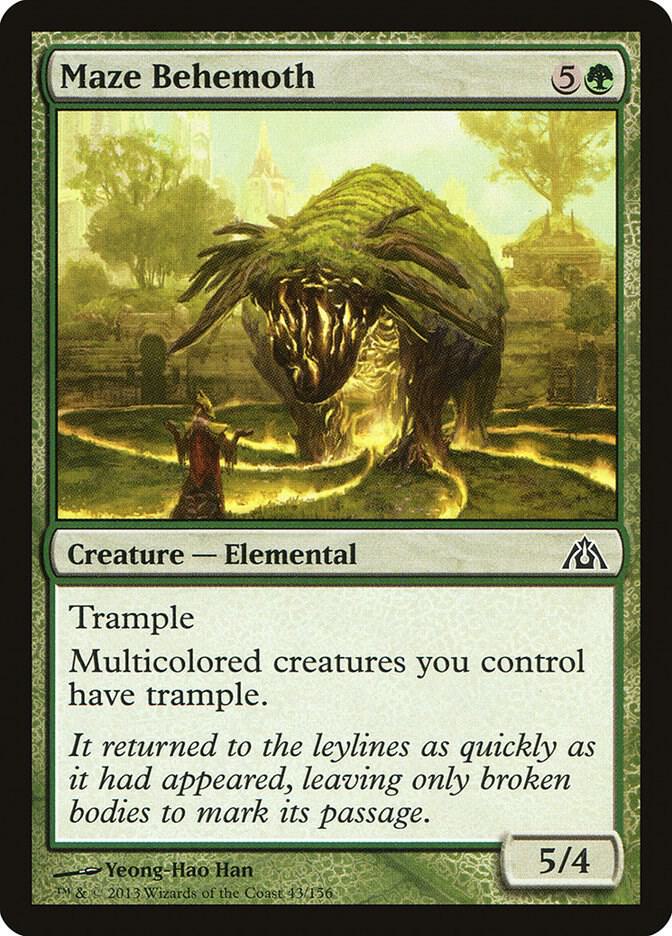 Maze Behemoth (43) [Dragon's Maze]