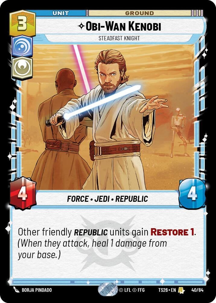Obi-Wan Kenobi - Steadfast Knight (40/84) [Twin Suns]