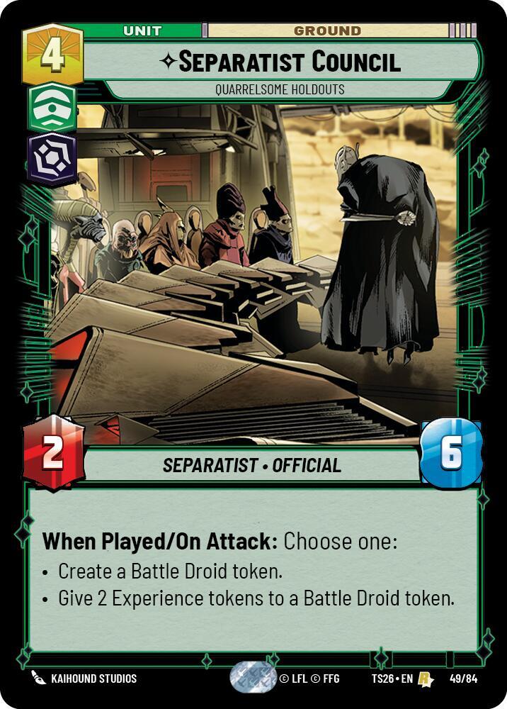 Separatist Counci - Quarrelsome Holdouts (49/84) [Twin Suns]
