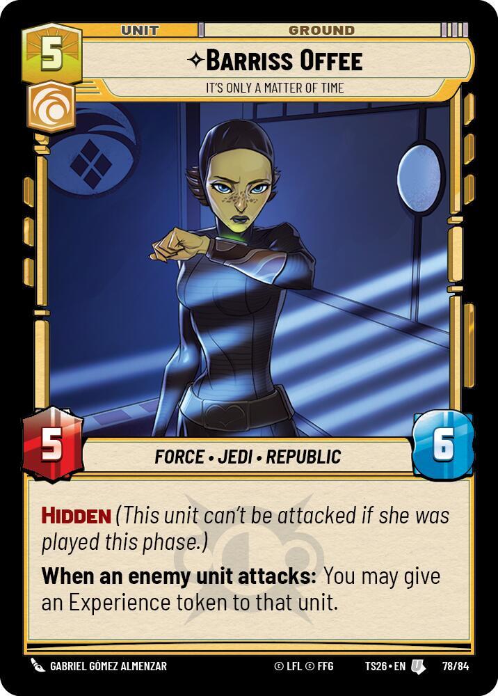 Barriss Offee - It's Only a Matter of Time (78/64) [Twin Suns]
