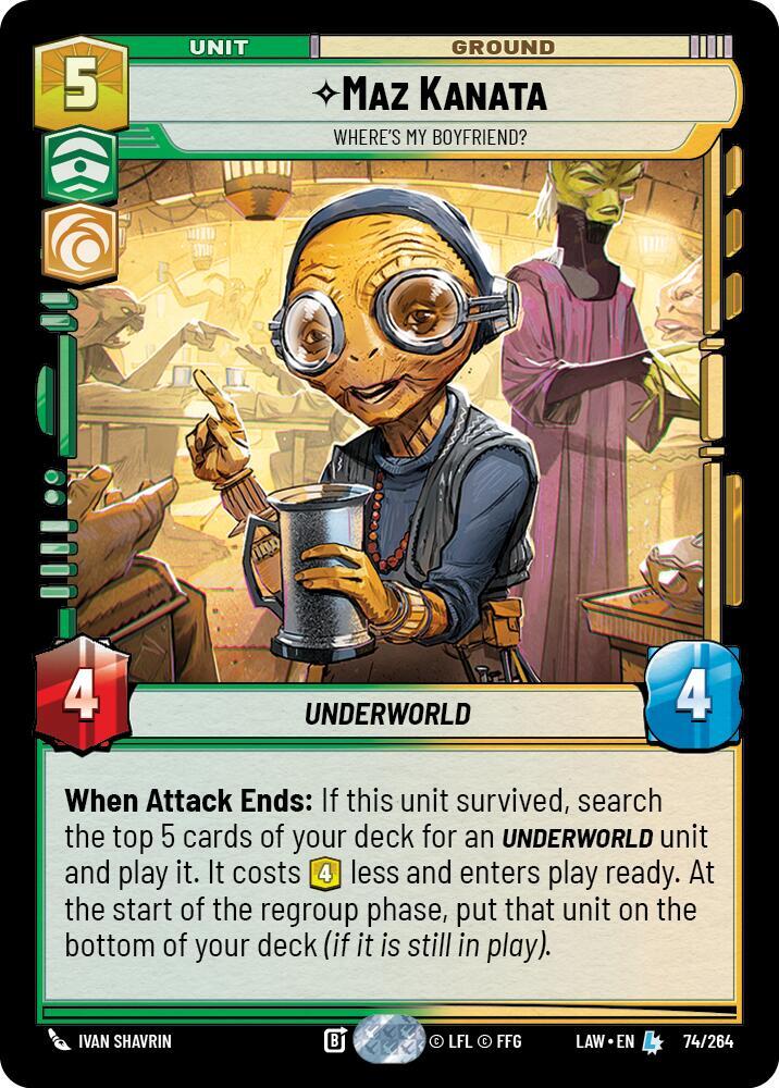 Maz Kanata - Where's My Boyfriend? (74/264) [A Lawless Time]