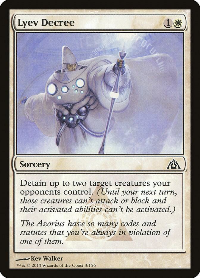 Lyev Decree (3) [Dragon's Maze]