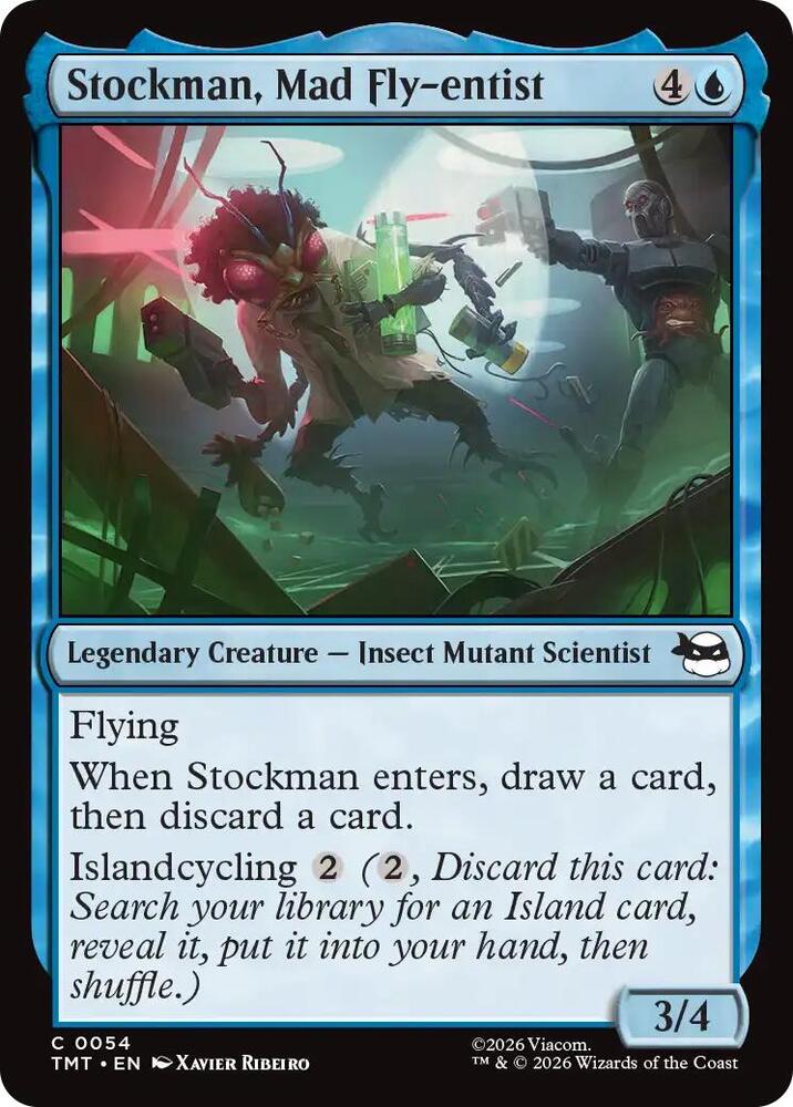 Stockman, Mad Fly-entist (54) [Teenage Mutant Ninja Turtles]
