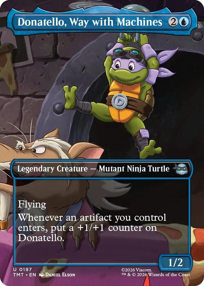 Donatello, Way with Machines (Borderless) (197) [Teenage Mutant Ninja Turtles]