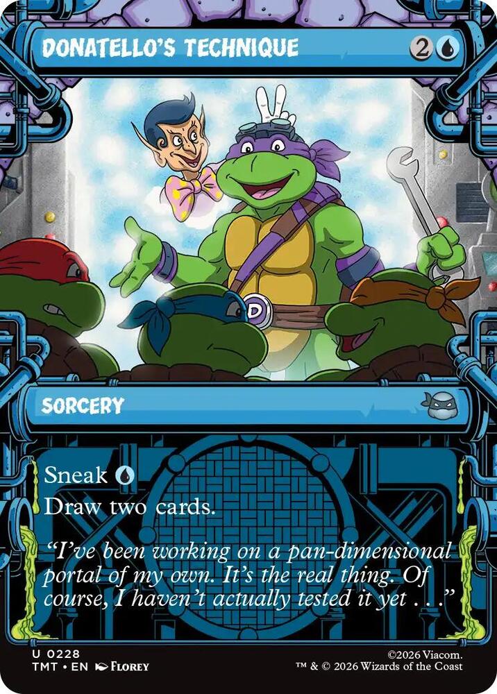 Donatello's Technique (Showcase) (228) [Teenage Mutant Ninja Turtles]