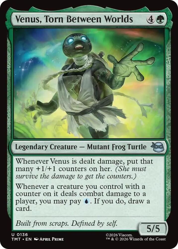 Venus, Torn Between Worlds (136) [Teenage Mutant Ninja Turtles]