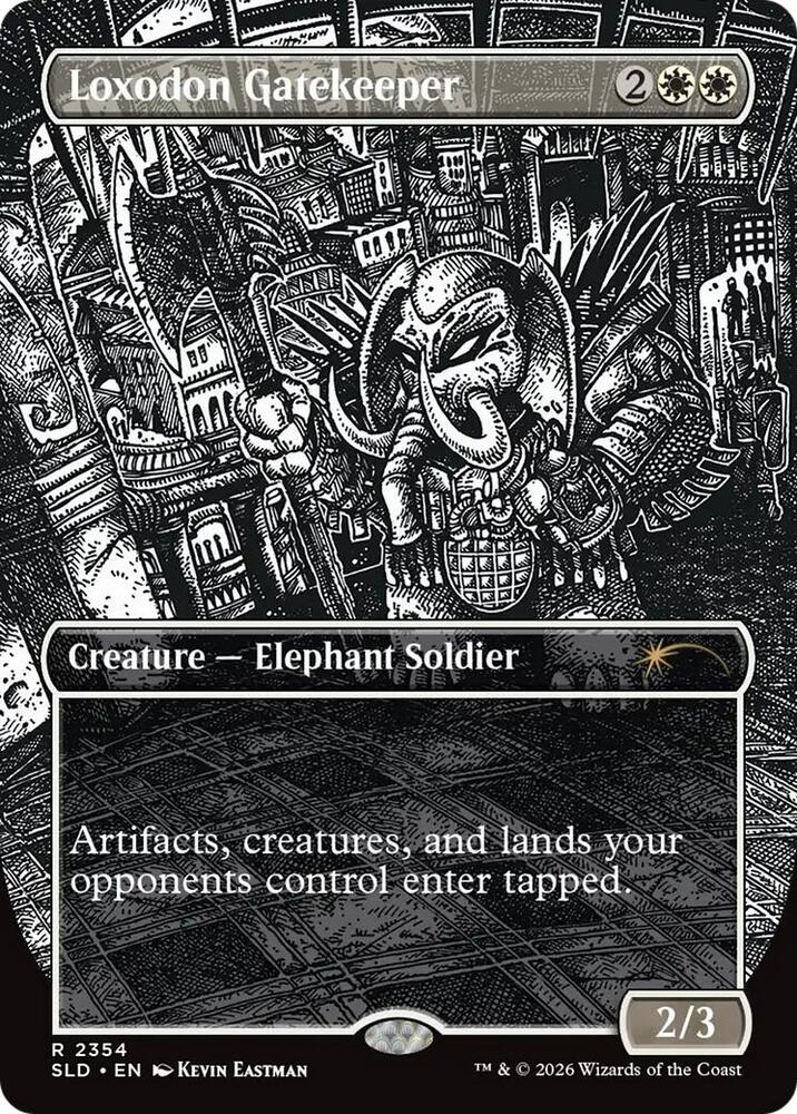 Loxodon Gatekeeper (2354) [Secret Lair Drop]
