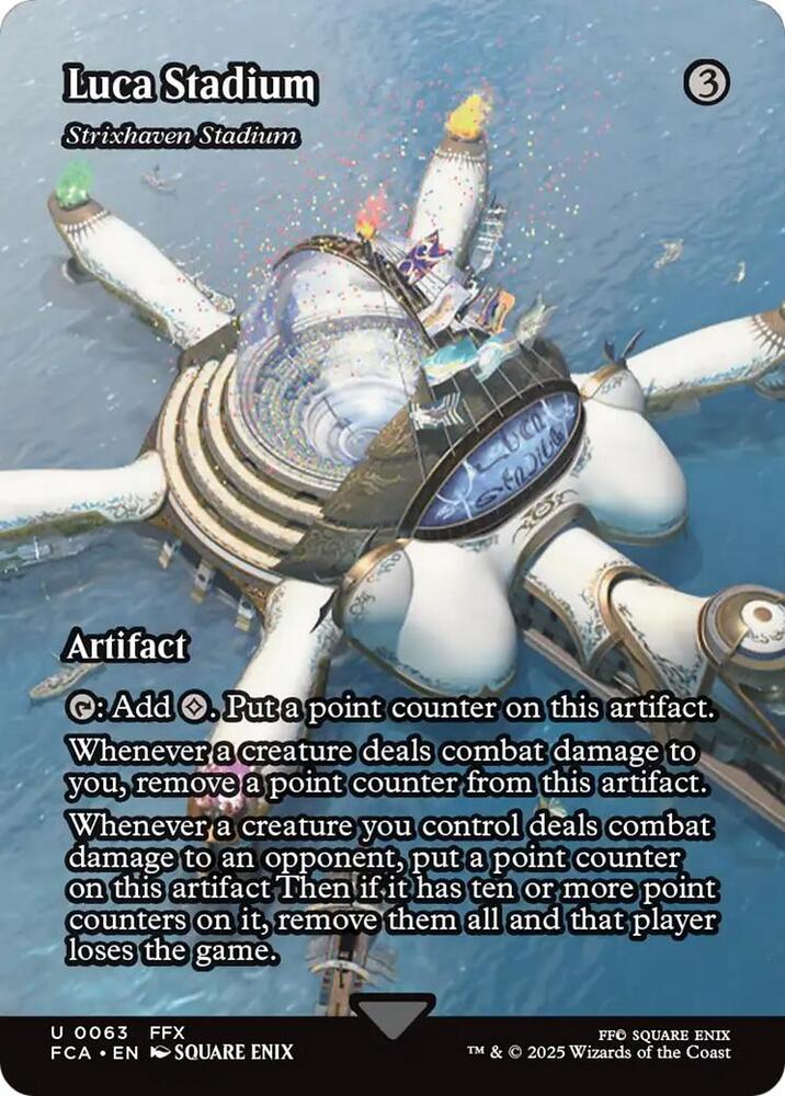 Luca Stadium - Strixhaven Stadium (Showcase) (63) [Final Fantasy: Through the Ages]