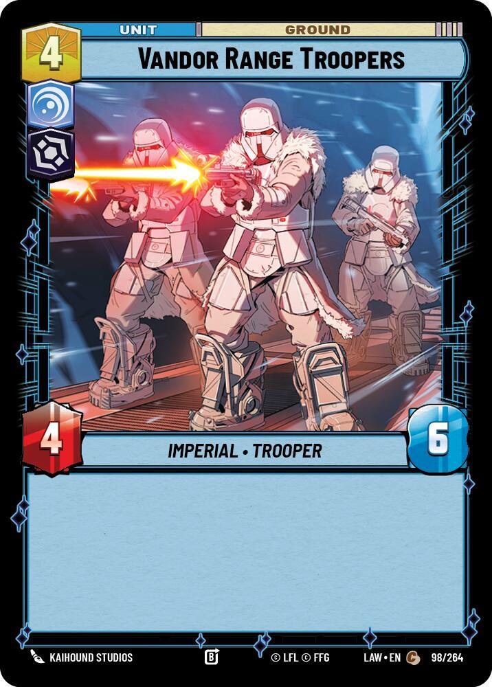 Vandor Range Troopers (98/264) [A Lawless Time]